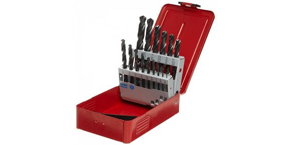 15 Piece Jobber Sets - Straight Shank - 1/16&quot;-1/2&quot; Black & Gold